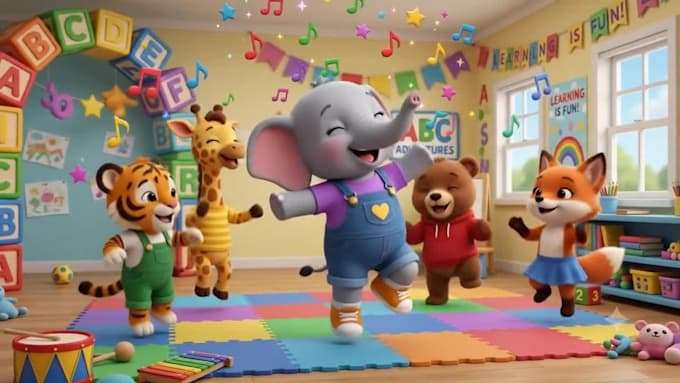 ai animation for kids storytelling and educational cartoon videos 3d pixar style