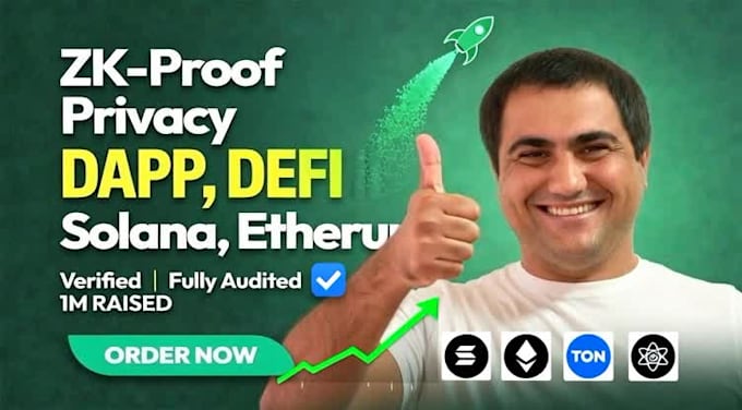 build zk proof privacy dapps on ethereum, solana, zcash