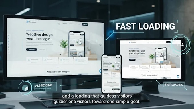 design and develop a high converting landing page