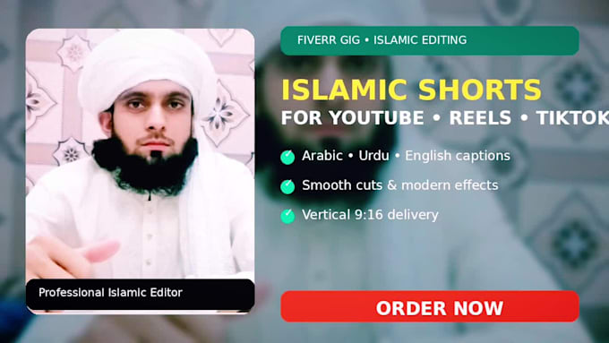 do islamic video editing professionally