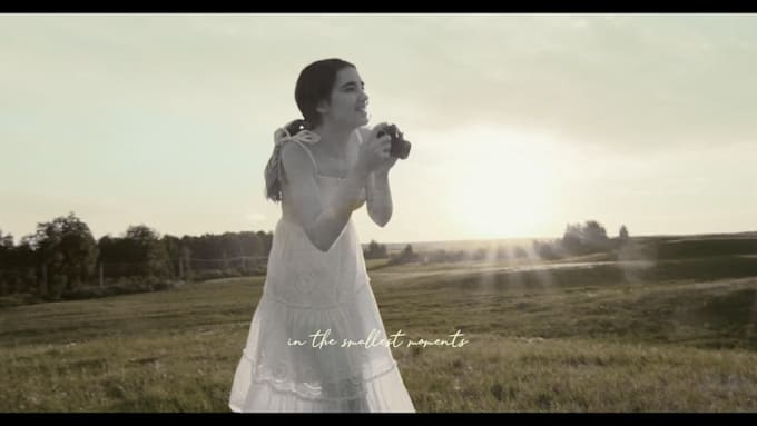 edit a cinematic wedding teaser or save the date video