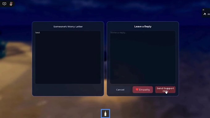 design and animate custom roblox UI inventory hud and game menus