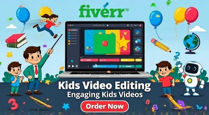 edit engaging youtube kids videos with animations and effects