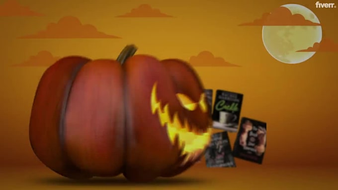 create halloween intro horror video screamer  video
