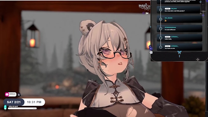 design and rig pro live2d vtuber model nsfw anime vtuber rigging for streaming
