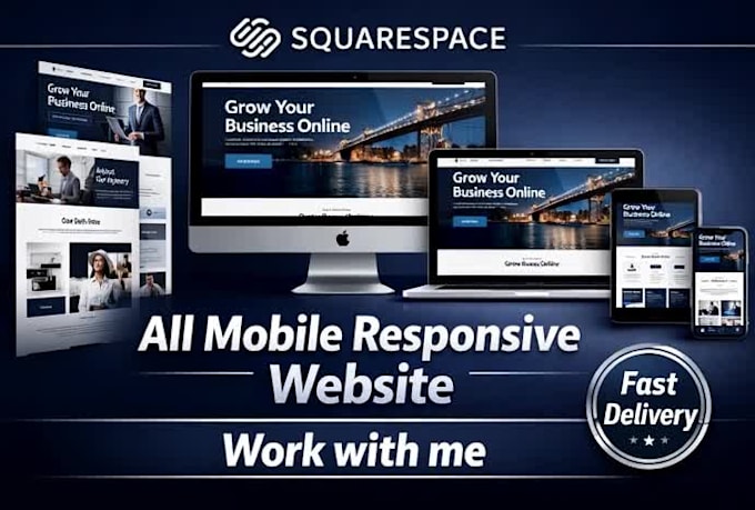 build squarespace website design redesign squarespace website development