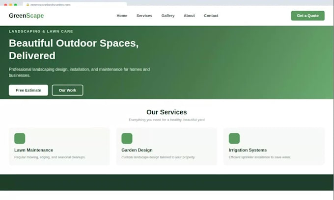 design and develop a professional wordpress website