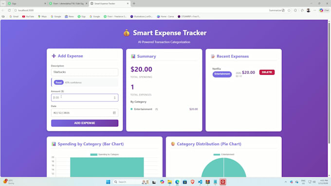 train machine learning models with frontend integration