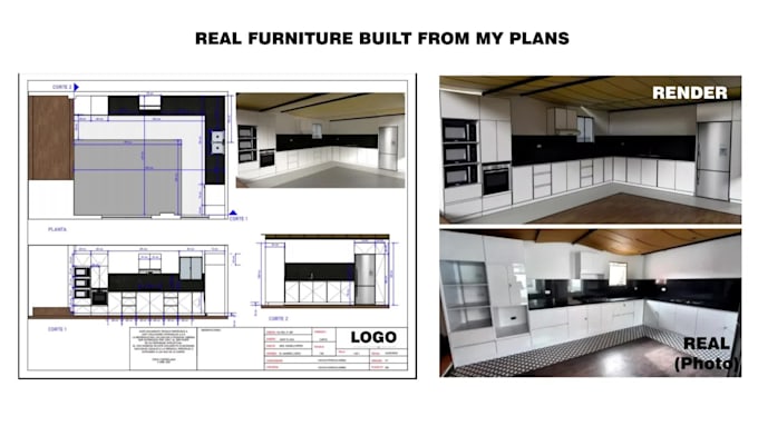 create 3d furniture models and detailed layout plans