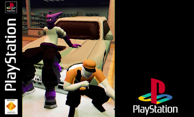 do 3d retro ps1 psx n64 lowpoly game character music video animation visualizer