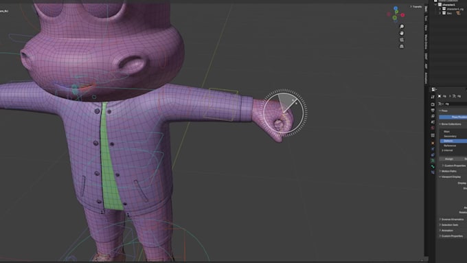rig 3d maya c4d blender