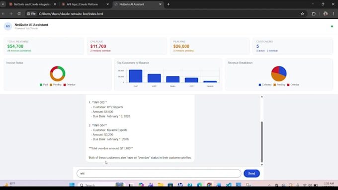 build a natural language ai assistant for your netsuite data