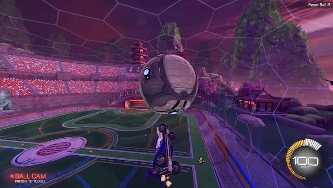 play rocket league with you