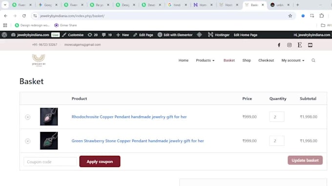 fix speed and design a responsive woocommerce website for SEO