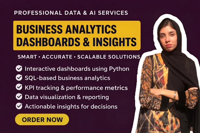 build executive and KPI dashboards for business analytics