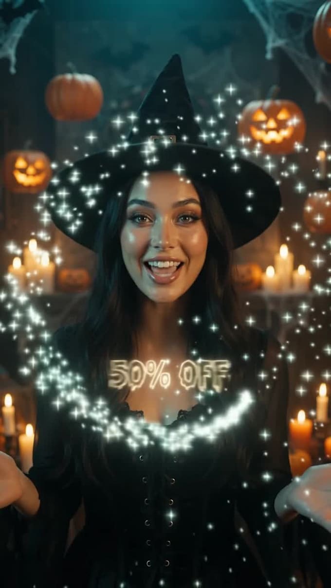 create spooky ai ugc avatar video ads for halloween dtc brands higgsfield ai ads