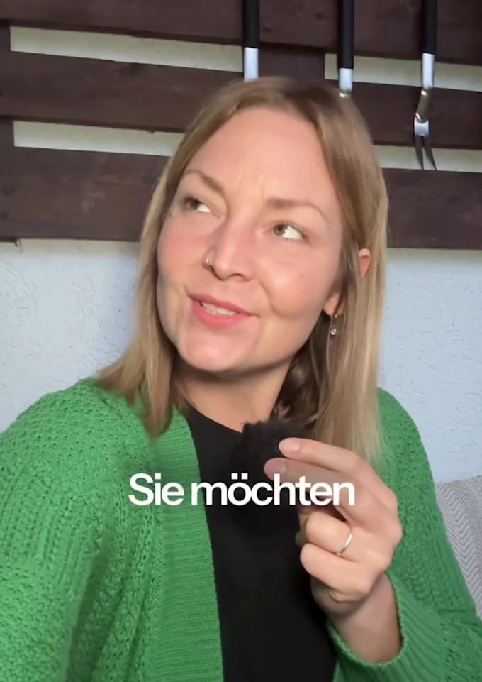 create authentic german talking head ugc ads