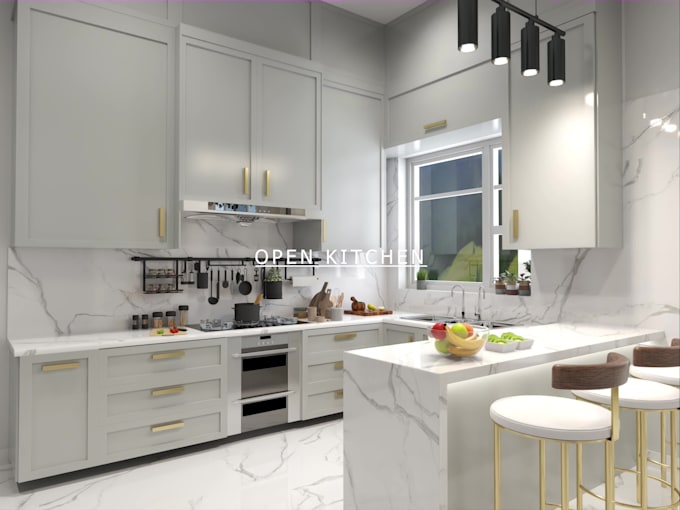 create realistic 3d interior rendering using 3ds max and corona renderer