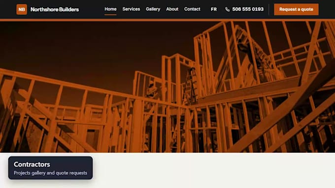 build a bilingual small business website with online booking
