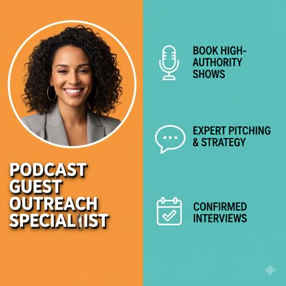 do expert podcast outreach and book you on relevant podcast interviews