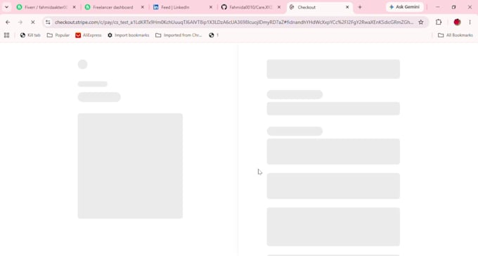 full stack website for care taker booking platform