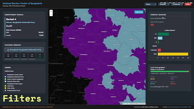 do interactive clickable web map, apps using leaflet