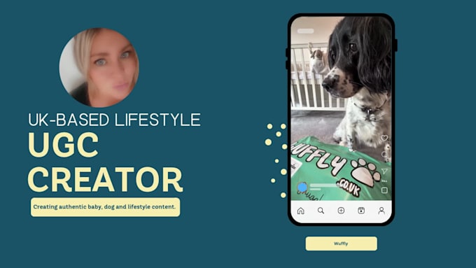 create ugc videos for dog and pet products