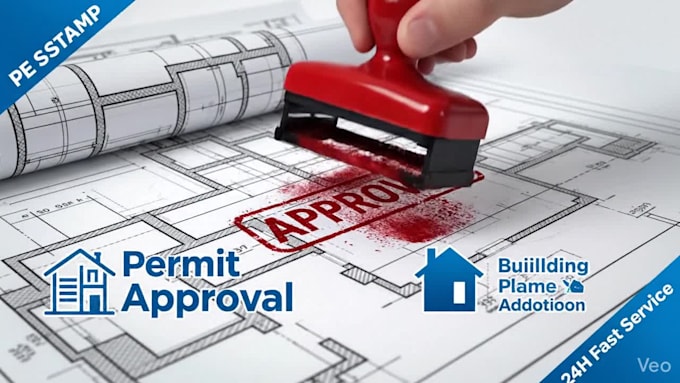 be licensed architect, structural engineer, pe stamp in USA