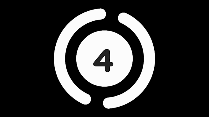 create animated countdown timer video up to anytime