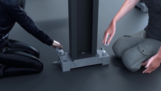 create industrial and factory animations using blender