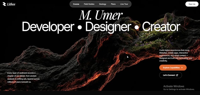 develop interactive animation websites for you