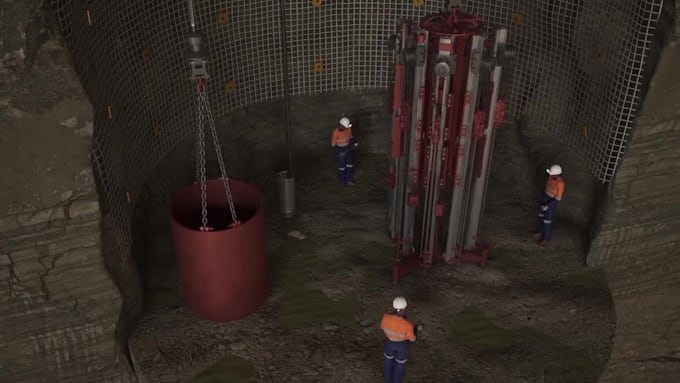 create 3d industrial animation mining construction engineering explainer video