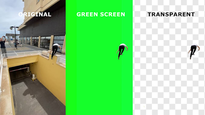 professionally remove background from any video