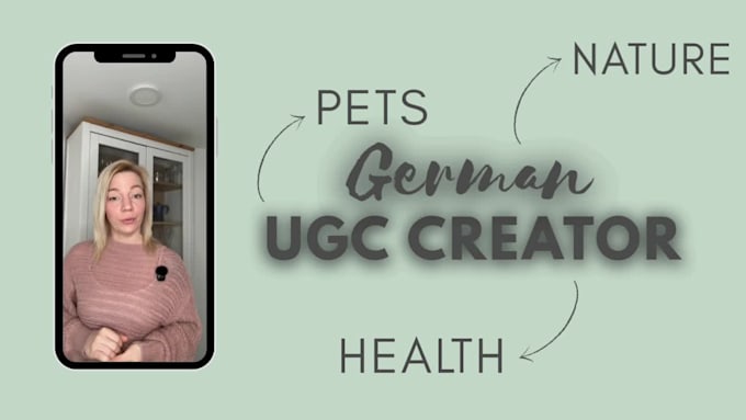 create individual ugc content in german with my dogs