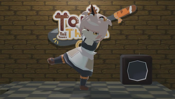 create low poly, chibi models in my style
