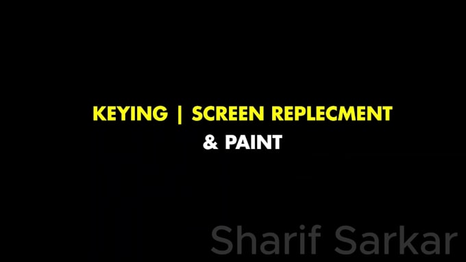 do high end vfx rotoscoping and chroma keying for film, ads and video