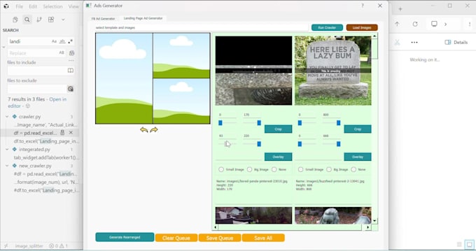develop python software, automation and web scraping solutions