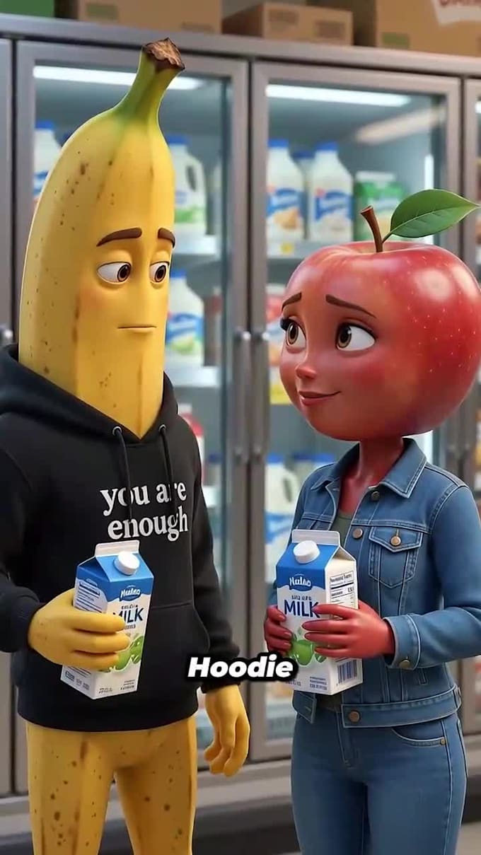 create talking fruit animation, funny fruit characters and stories