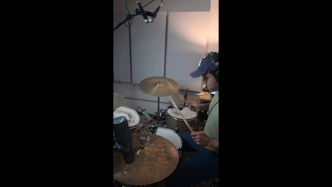 record professional live drums for your song