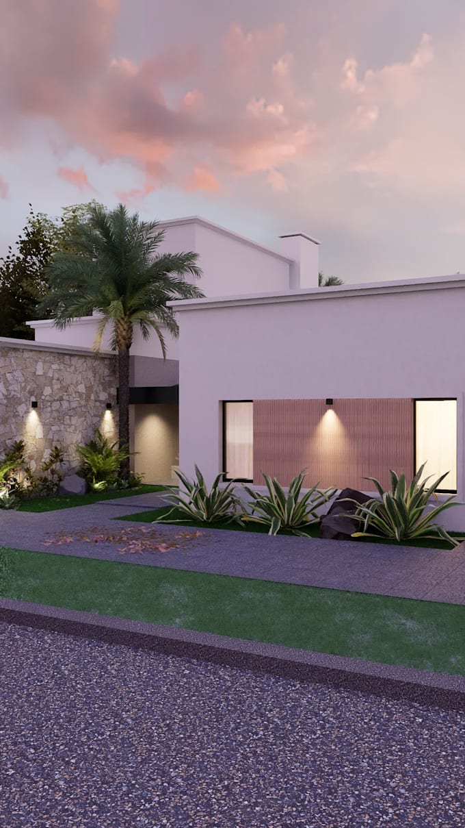 renderizado arquitectónico en 3d