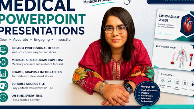 design professional medical poerpoint presentations