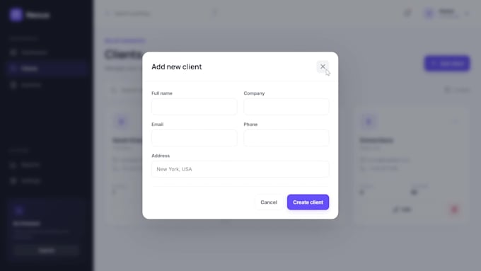 create a  fullstack web application