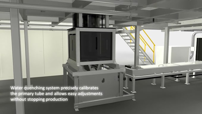 create 3d industrial engineering animation and technical video