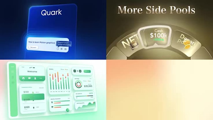 do saas video for website preview, app, software website explainer saas video