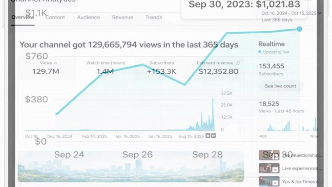 create and manage a profitable youtube automation faceless channel