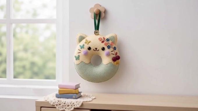 create felt ornament sewing patterns and printable PDF templates