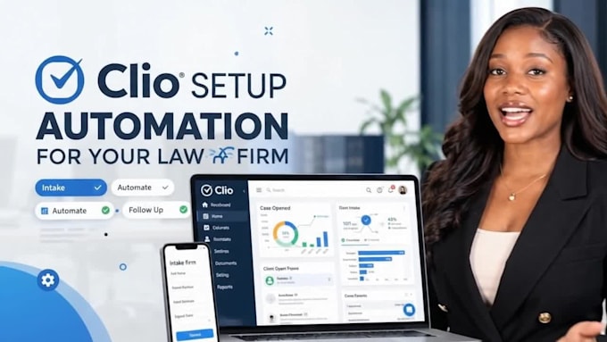 set up clio grow and clio manage with ai intake automation