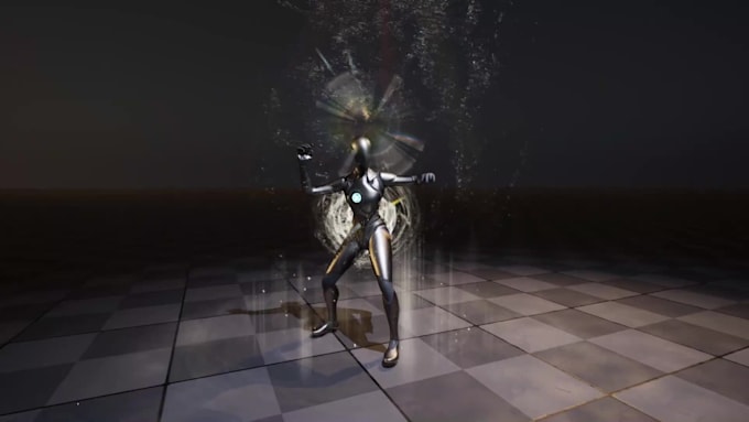 create stylized and realistic game vfx in unity and unreal engine