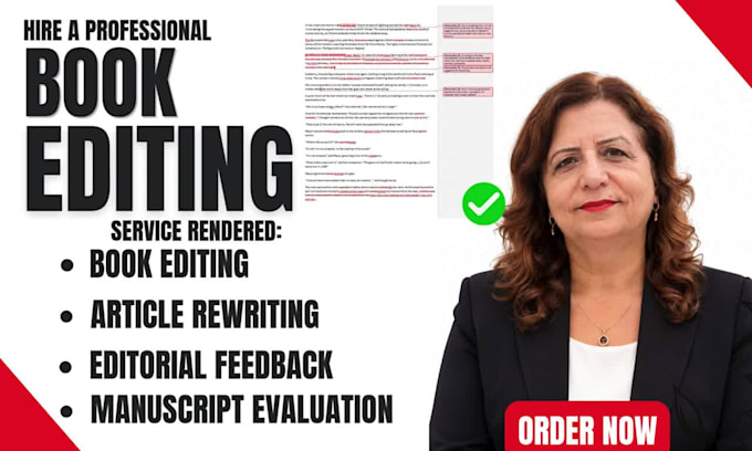 edit books rewrite articles evaluate manuscripts