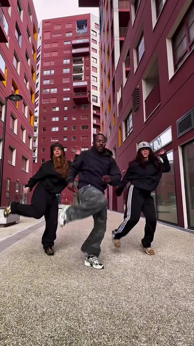 dance an energetic afro group choreography to your song or beat